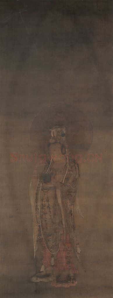 宋 普悦《大悲观音菩萨图》书画作品