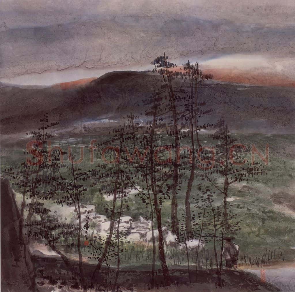 2004年 曾宓《吉羊开泰》书画作品