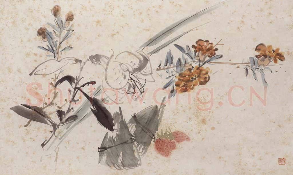 1933年 王雪涛《雪涛墨妙册页》书画作品
