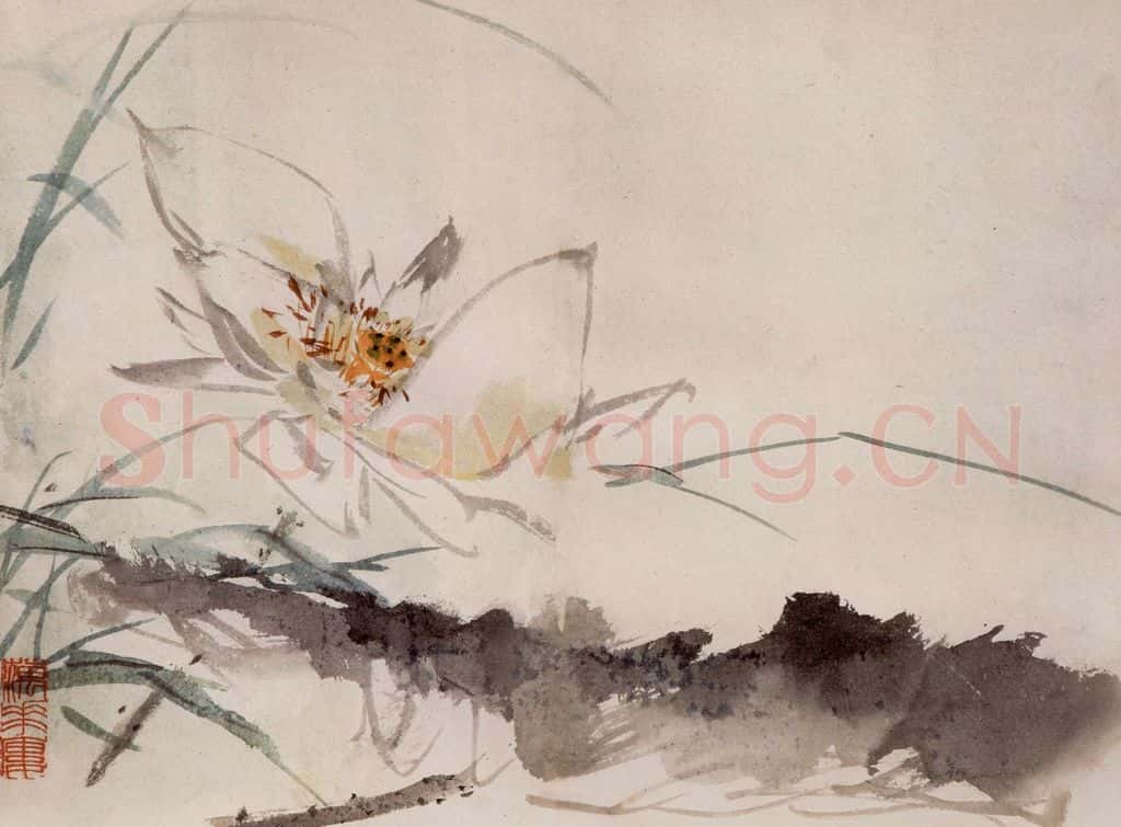 约1962年 王雪涛《花卉册页》书画作品