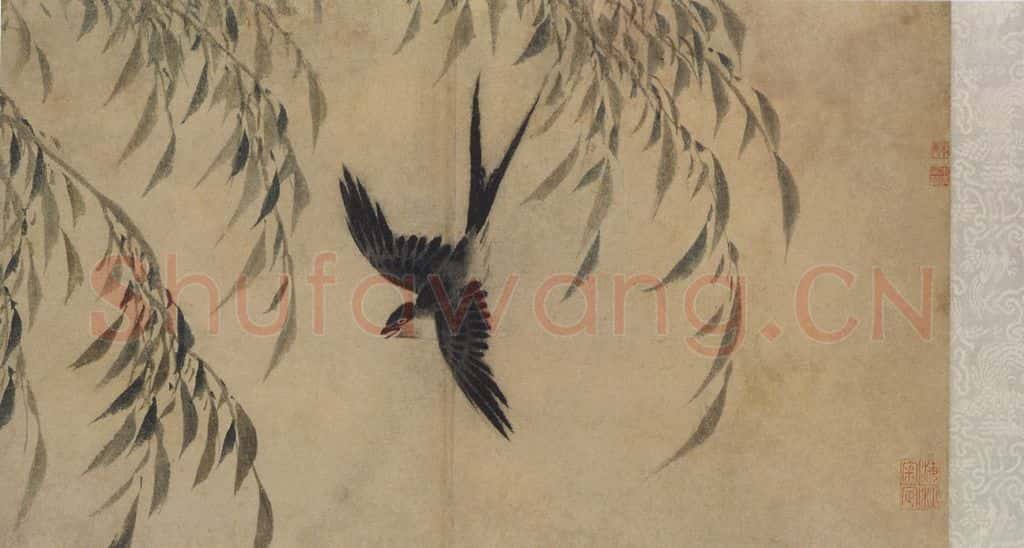 明代 朱佐《花卉图六段》书画作品