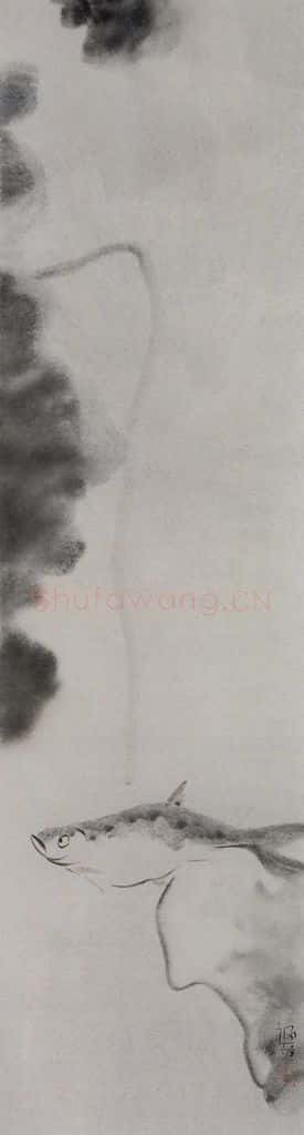 2007年 杨福音《清静》书画作品