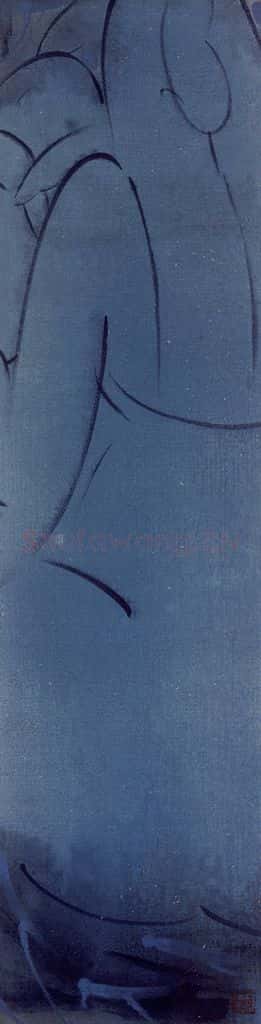 2003年 杨福音《怀着之一》书画作品