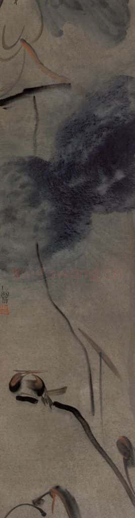 2005年 杨福音《暂歇图之一》书画作品