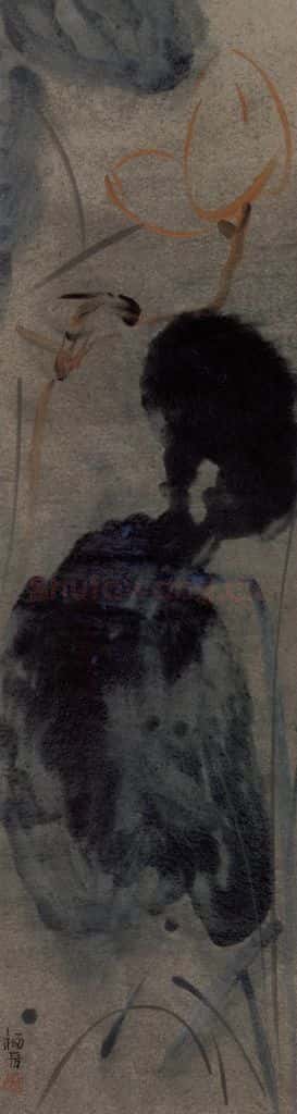 2005年 杨福音《暂歇图之二》书画作品