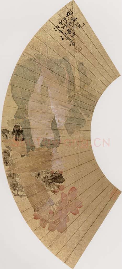 1874年 任伯年《花鸟人物集锦册十二开》书画作品