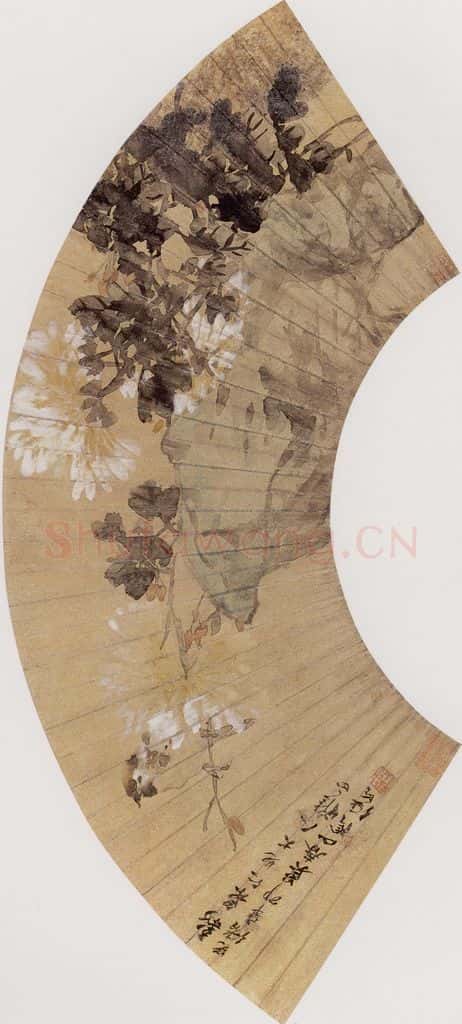 1891年 任伯年《花鸟人物集锦册十二开》书画作品