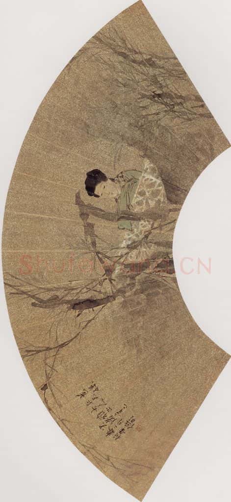 1881年 任伯年《集锦册四》书画作品