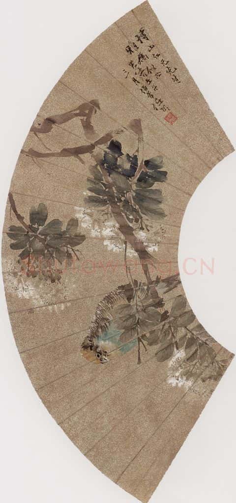 1882年 任伯年《集锦册四》书画作品