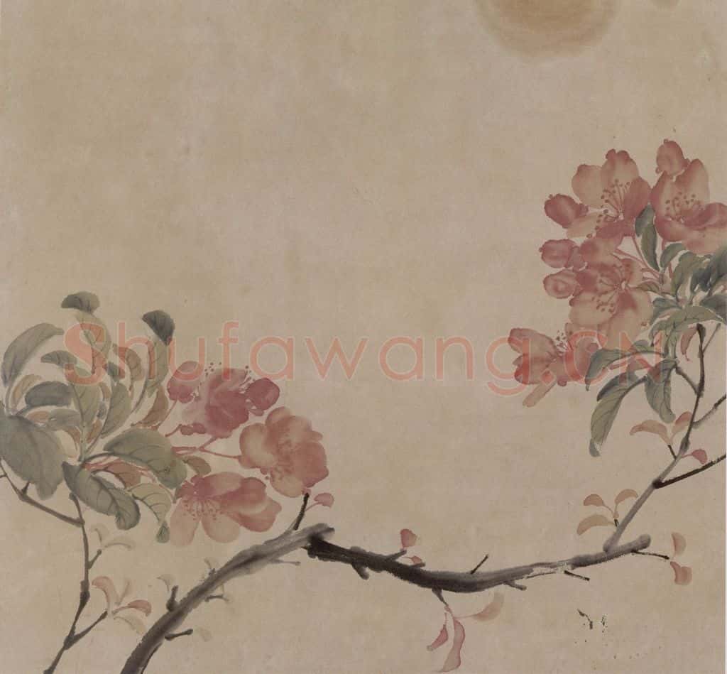 1866年 任伯年《丙寅花卉册》书画作品