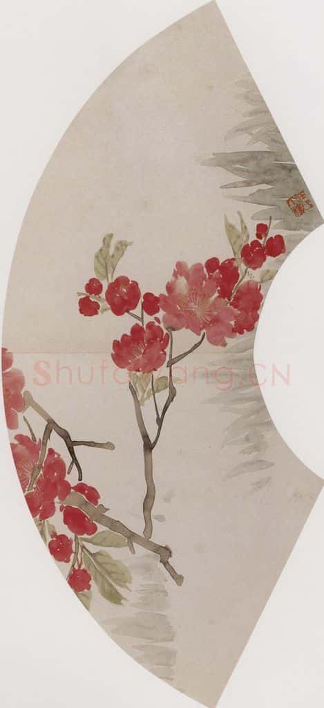 1867年 任伯年《花卉图册 十二开》书画作品