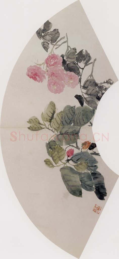 1867年 任伯年《花卉图册 十二开》书画作品