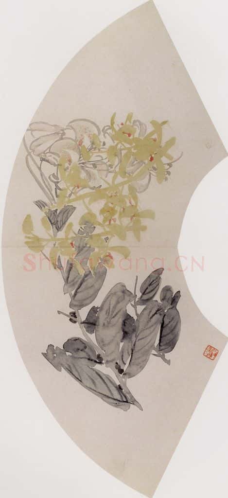 1867年 任伯年《花卉图册 十二开》书画作品