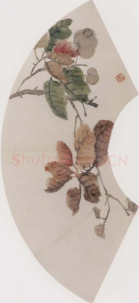 1867年 任伯年《花卉图册 十二开》书画作品
