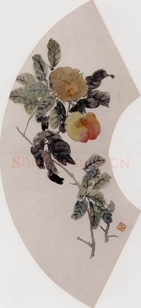 1867年 任伯年《花卉图册 十二开》书画作品