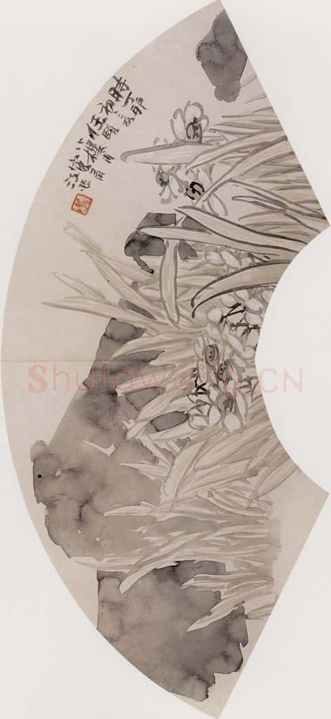 1867年 任伯年《花卉图册 十二开》书画作品