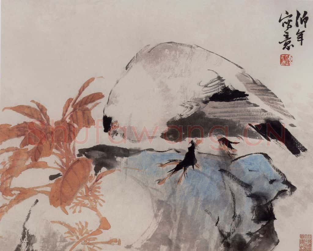 1877年 任伯年《花鸟册八开》书画作品