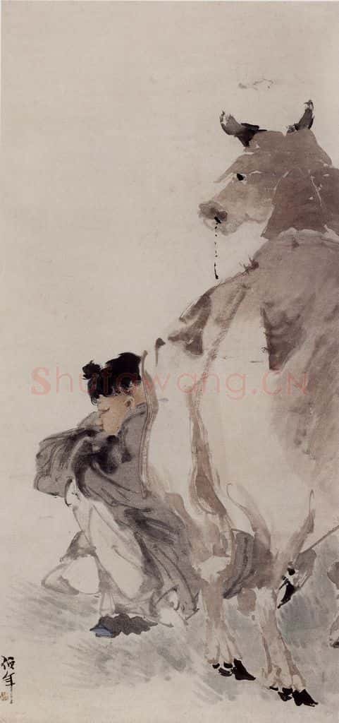 1878年 任伯年《人物四屏》书画作品