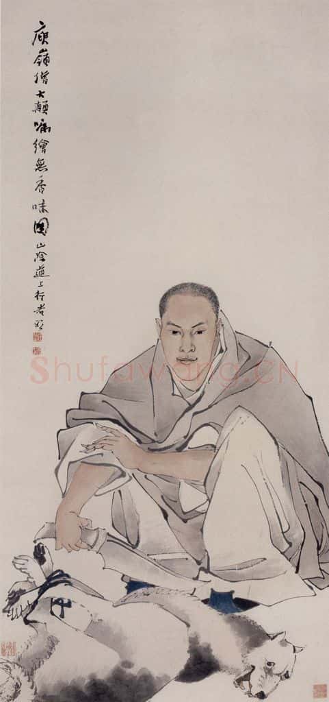 约19世纪70年代末期 任伯年《无香味图》书画作品
