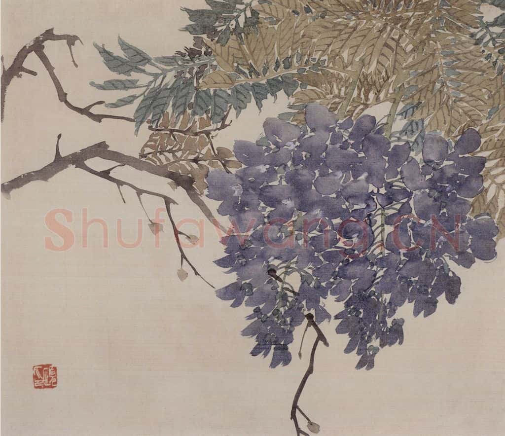 1875年 任伯年《花鸟图册八开》书画作品
