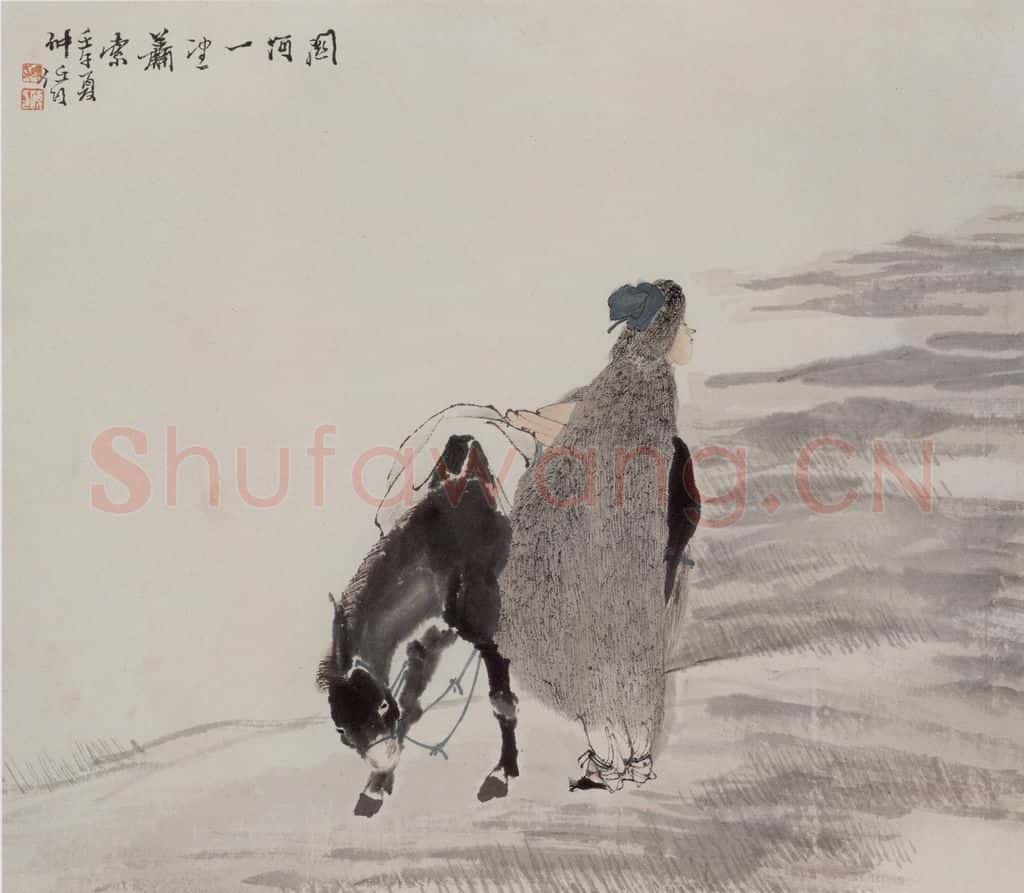 1882年 任伯年《花鸟人物图册十二开》书画作品