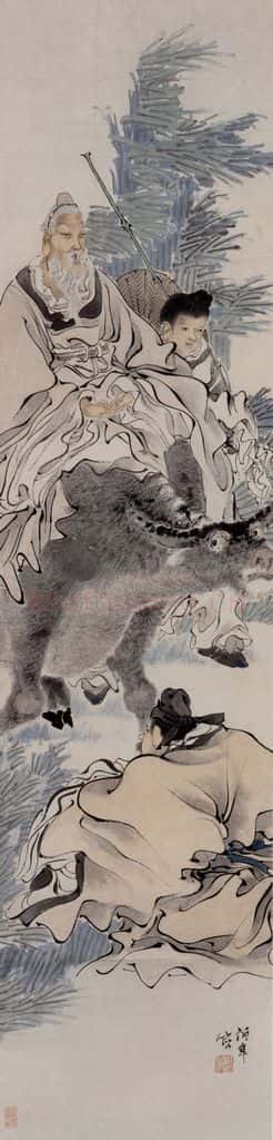 约19世纪70年代中期 任伯年《人物四条屏》书画作品
