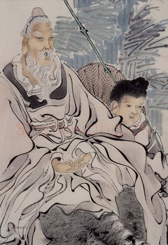 约19世纪70年代中期 任伯年《人物四条屏》书画作品