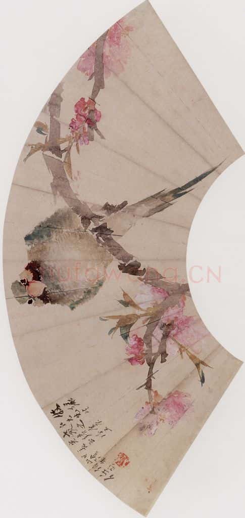 1880年 任伯年《杂画册十二开》书画作品