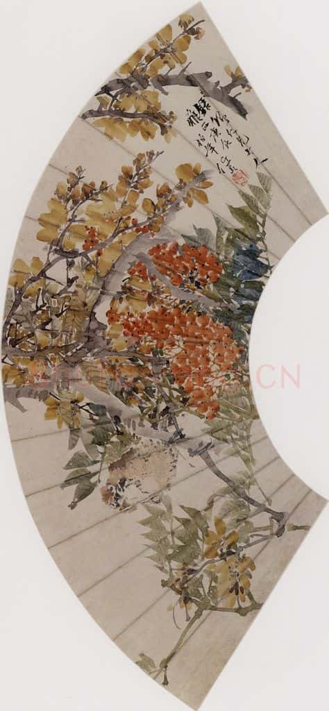 1880年 任伯年《杂画册十二开》书画作品