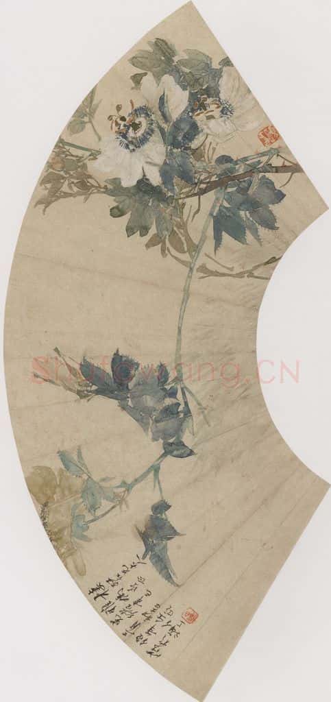 1881年 任伯年《杂画册十二开》书画作品