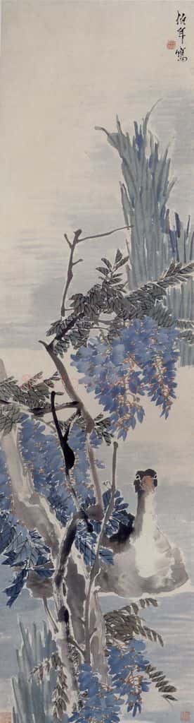 清 任伯年《杂画四屏》书画作品