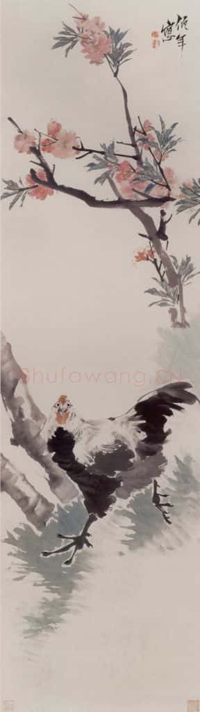 清 任伯年《杂画四屏》书画作品
