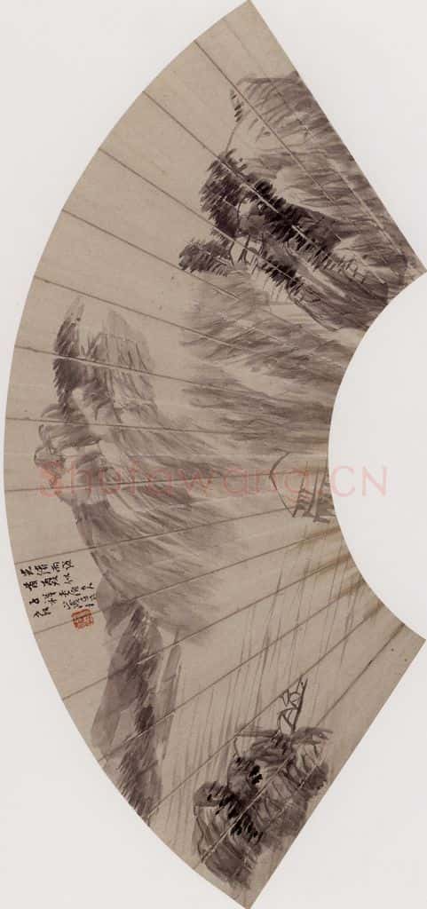 1886年 任伯年《杂画册十二开》书画作品