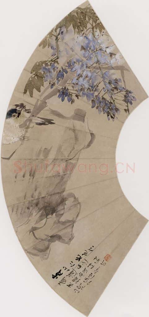 1886年 任伯年《杂画册十二开》书画作品
