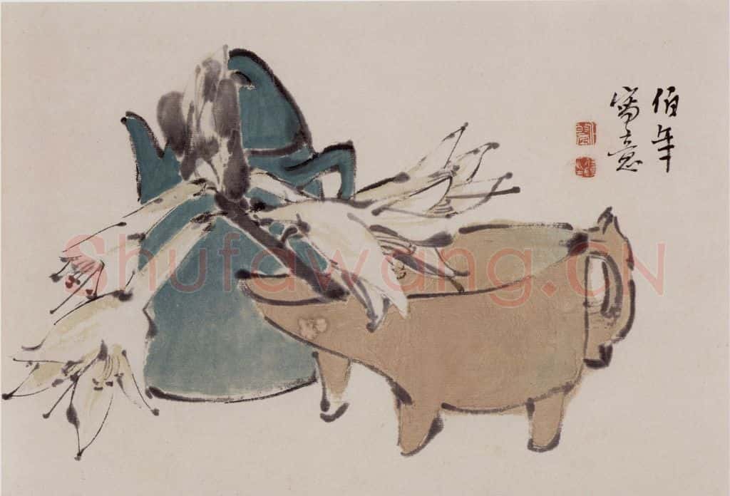 清 任伯年《杂画册十六开》书画作品