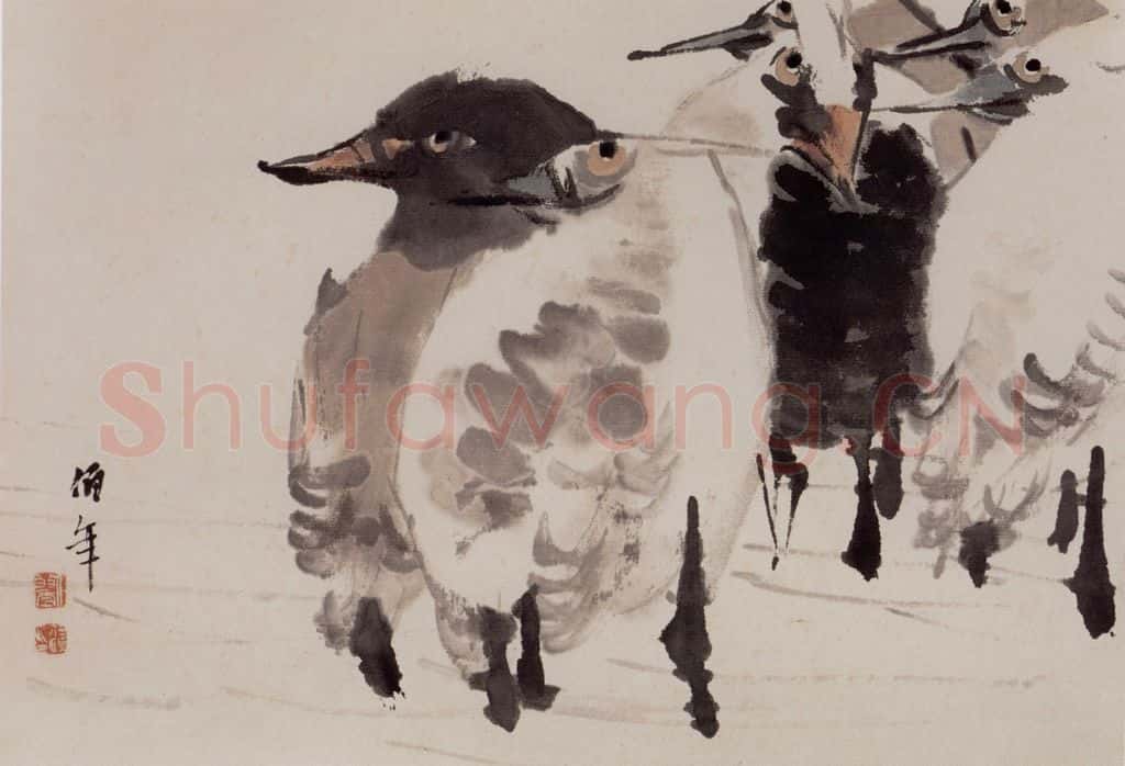 清 任伯年《杂画册十六开》书画作品