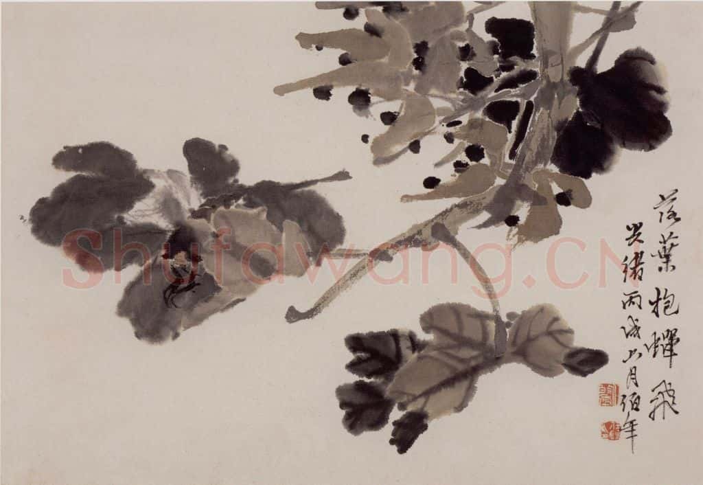 清 任伯年《杂画册十六开》书画作品