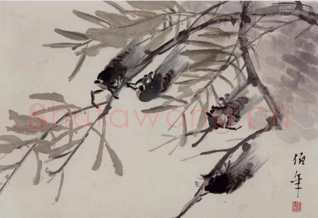 清 任伯年《杂画册十六开》书画作品