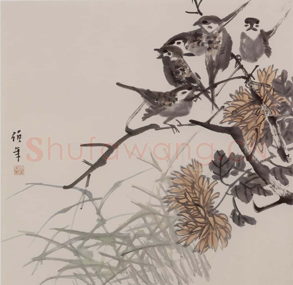 清 任伯年《杂画册十六开》书画作品