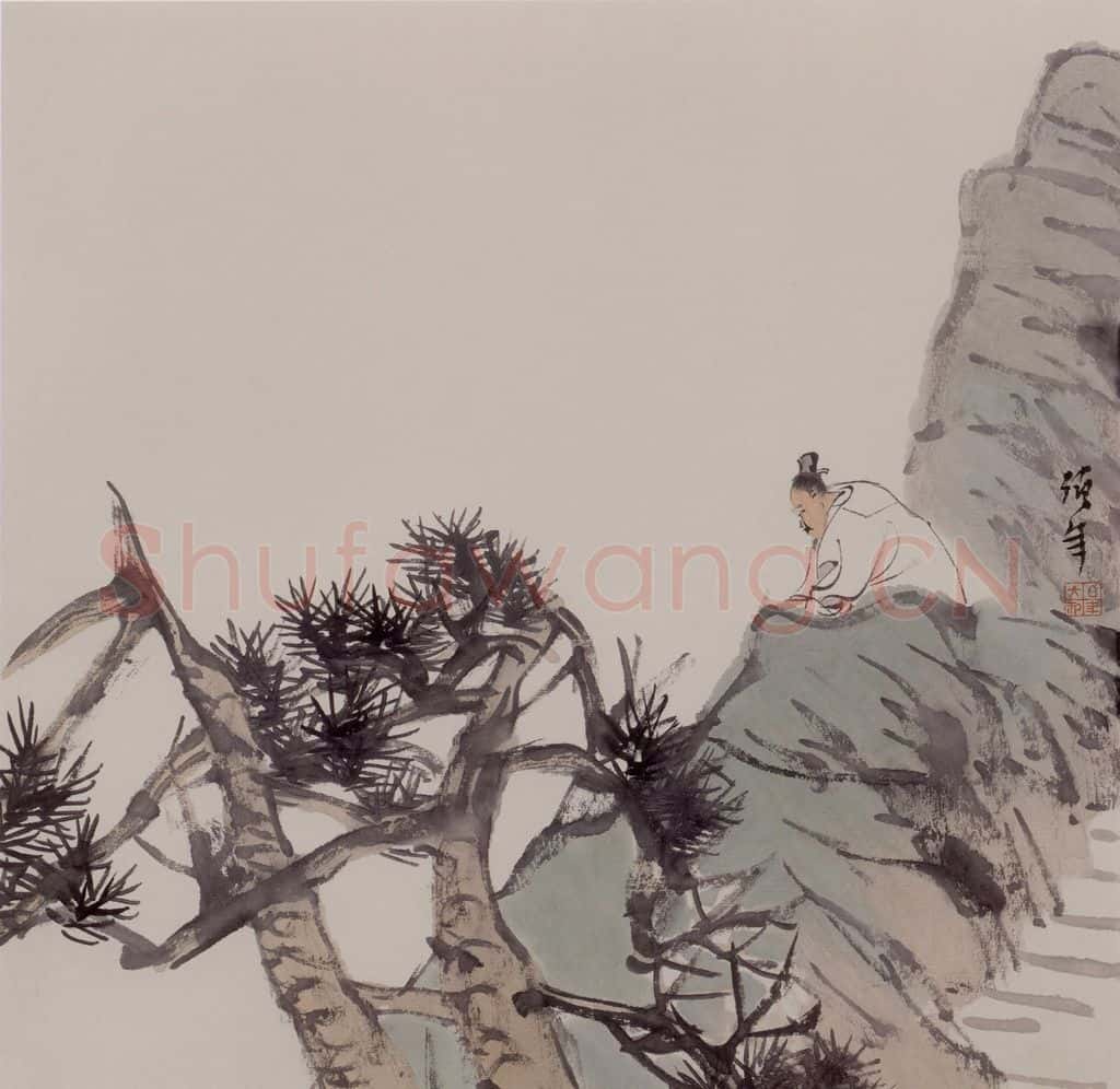 清 任伯年《杂画册十六开》书画作品