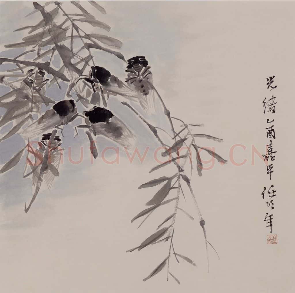 清 任伯年《杂画册十六开》书画作品