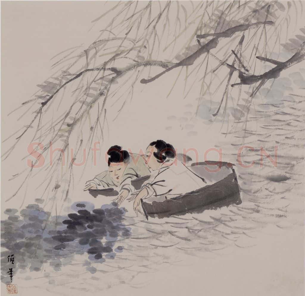 清 任伯年《杂画册十六开》书画作品