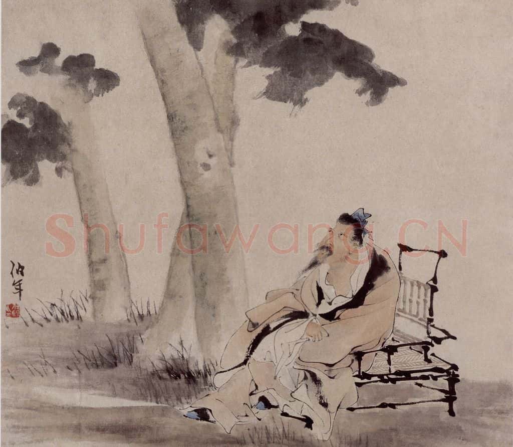 清 任伯年《人物仕女册八开》书画作品