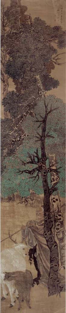 1891年 任伯年《人物故事条屏》书画作品