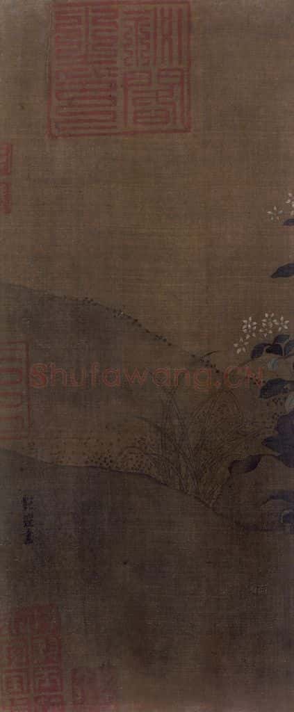 宋 艳艳女史 花卉草虫图 书画作品