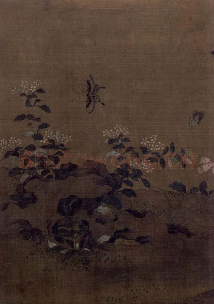 宋 艳艳女史 花卉草虫图 书画作品