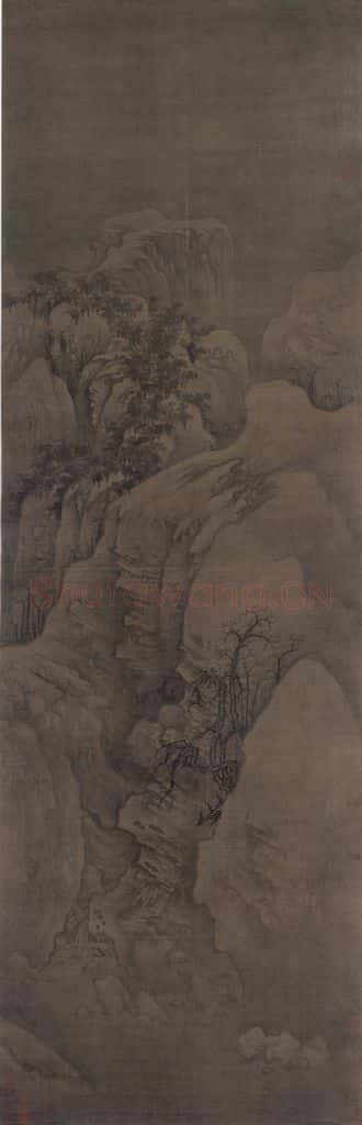 宋 郭熙 幽谷图 书画作品