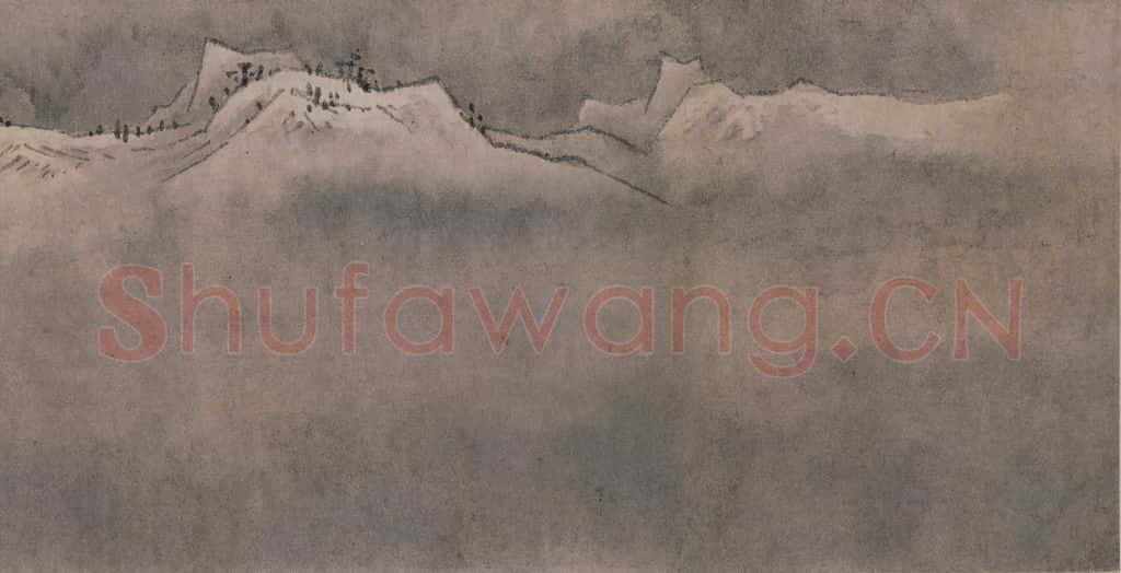 宋 佚名《雪景四段》书画作品