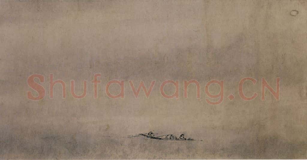 宋 佚名《雪景四段》书画作品