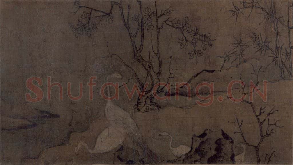 宋 佚名《写生四段》书画作品
